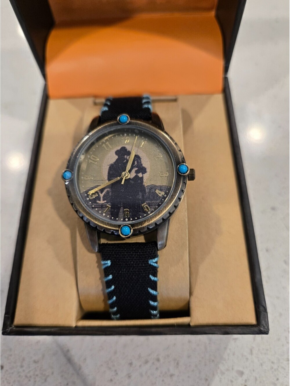 Yellowstone Watch Rip and Beth Quartz and Turquoise